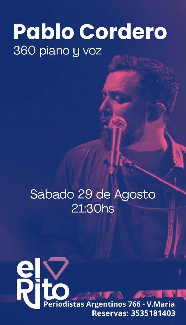 Recital de Pablo Cordero