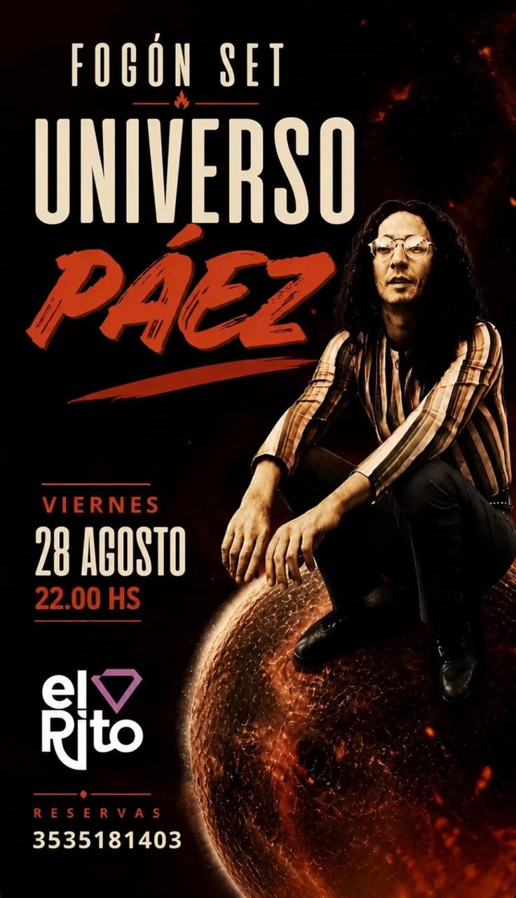 Fogón Set con «Universo Páez»