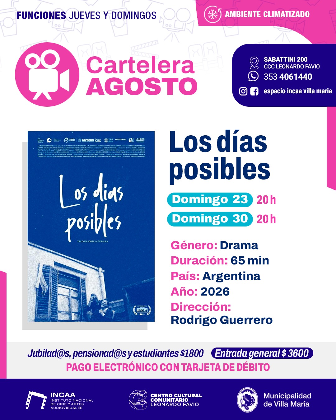 Filme «Los días posibles»