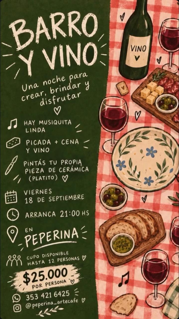 Velada de barro y vino