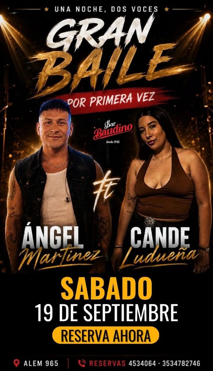 Show de Angel Martínez y Cande Ludueña