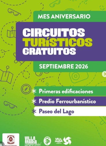 Circuitos turísticos gratuitos por Mes Aniversario