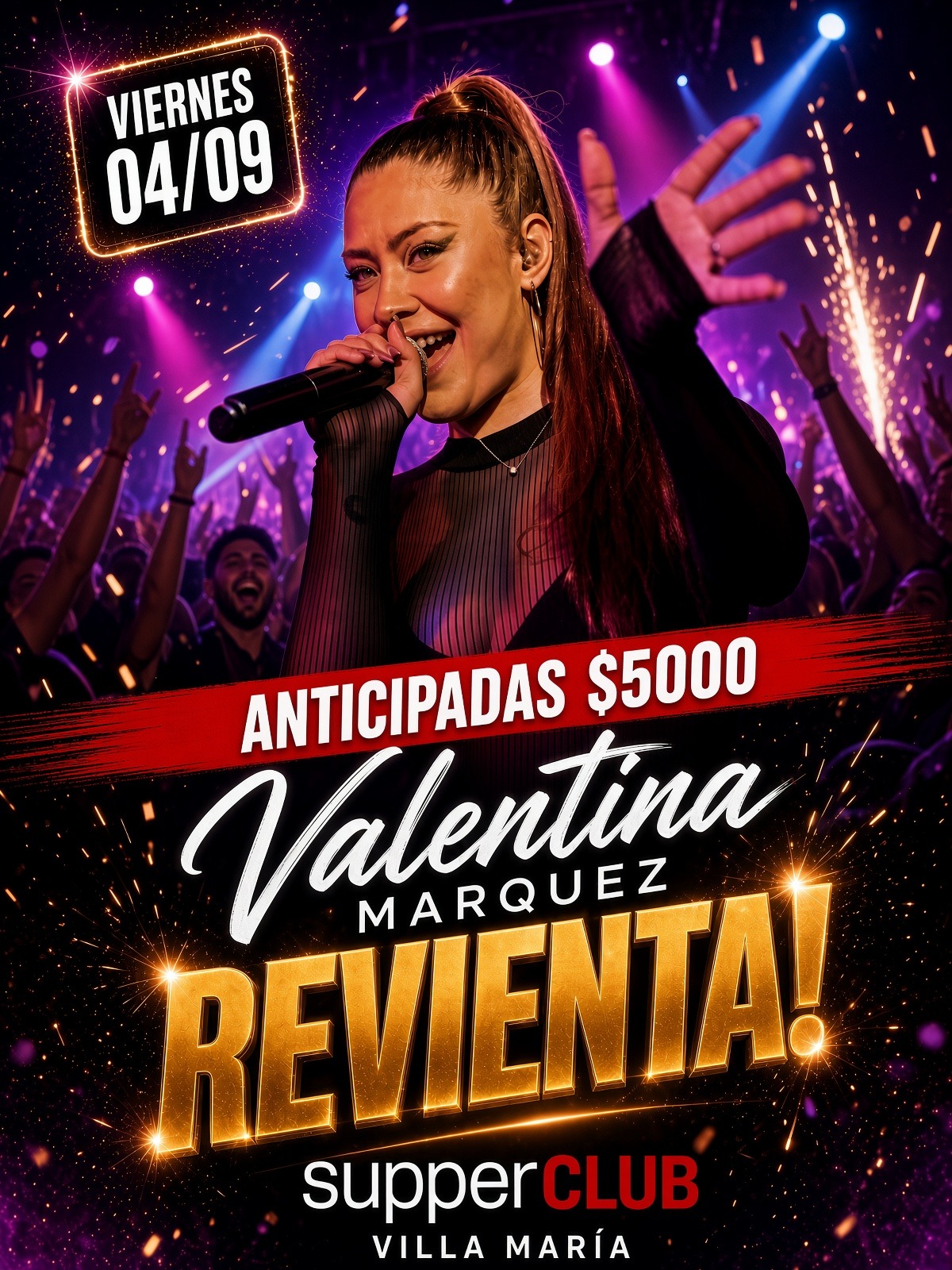 Show de Valentina Márquez