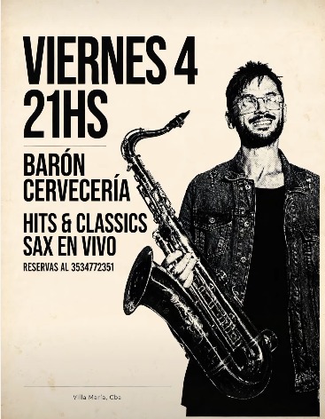 Show de saxo de Johny Ferreyra