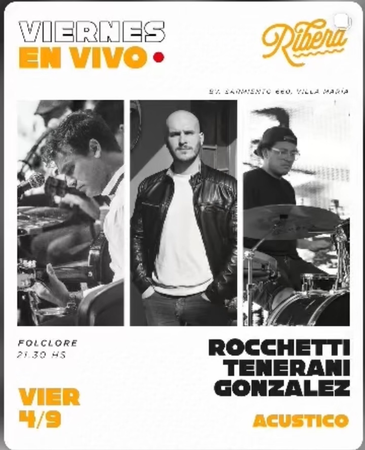 Recital de Rocchetti, Tenerani y González