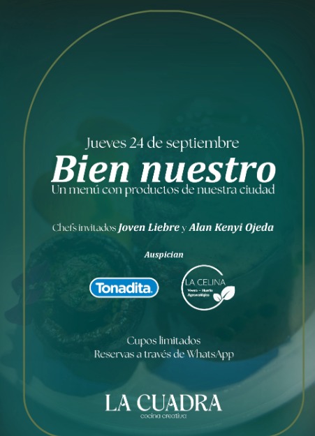 Velada de menú «Bien nuestro»