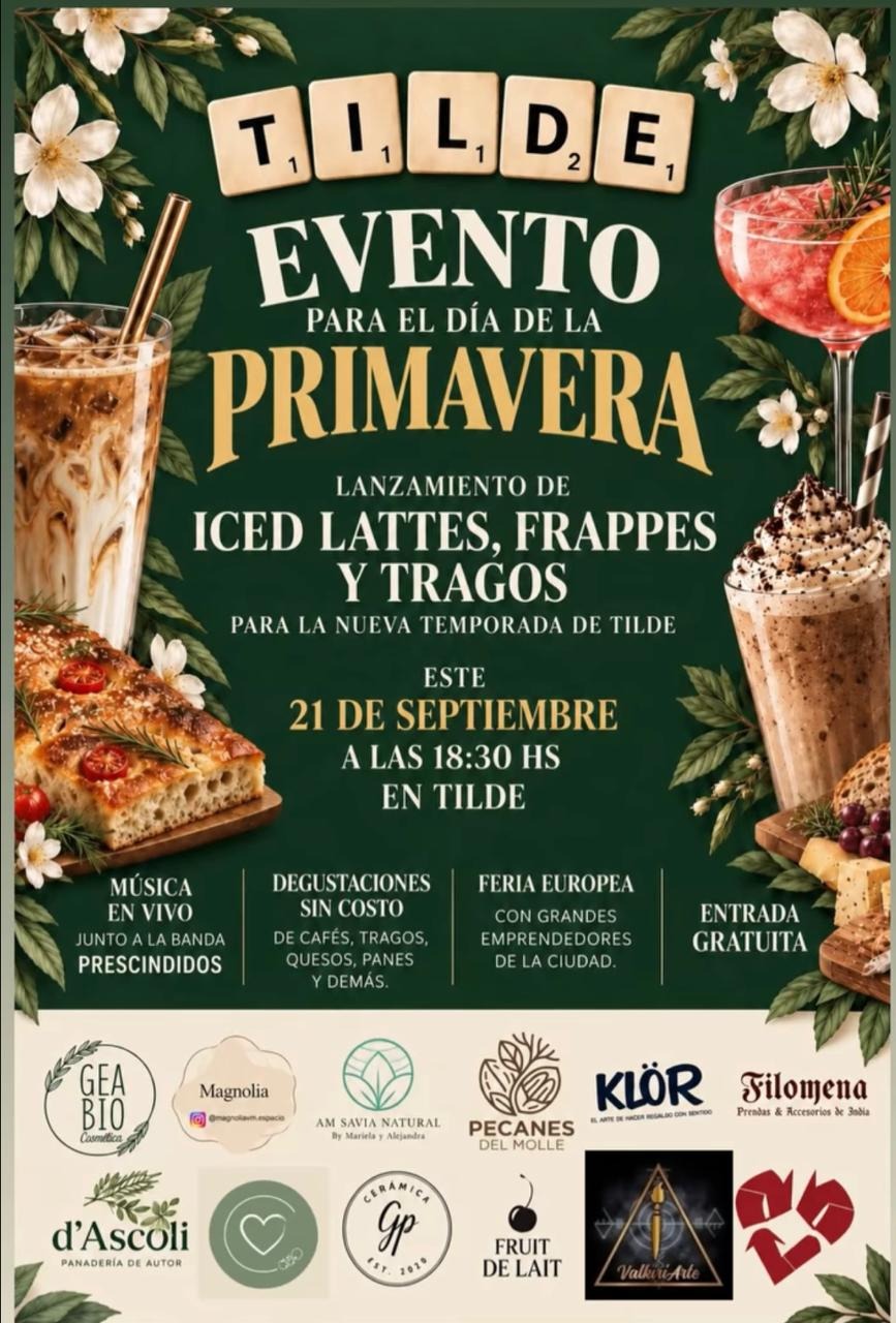 Evento para el Día de la Primavera y show de Prescindidos