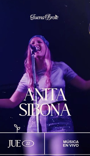 Ciclo «Suena Brote» con Anita Sibona