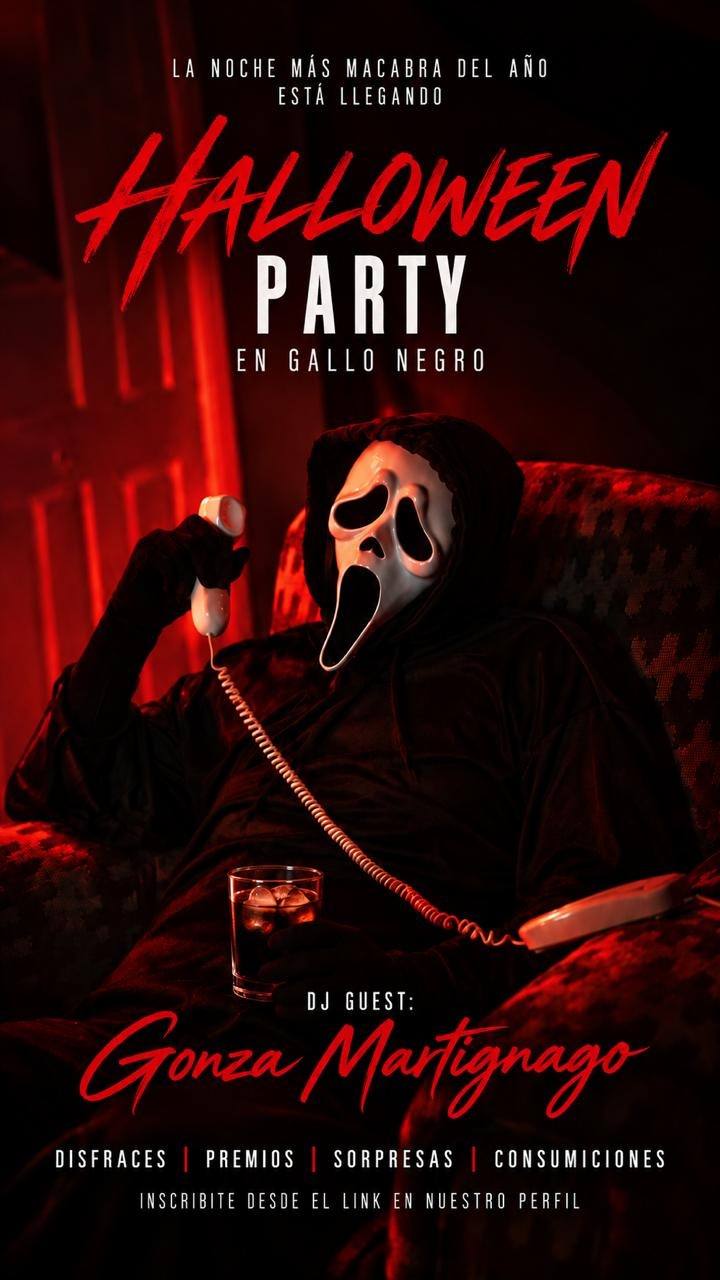 «Halloween Party» en Gallo Negro