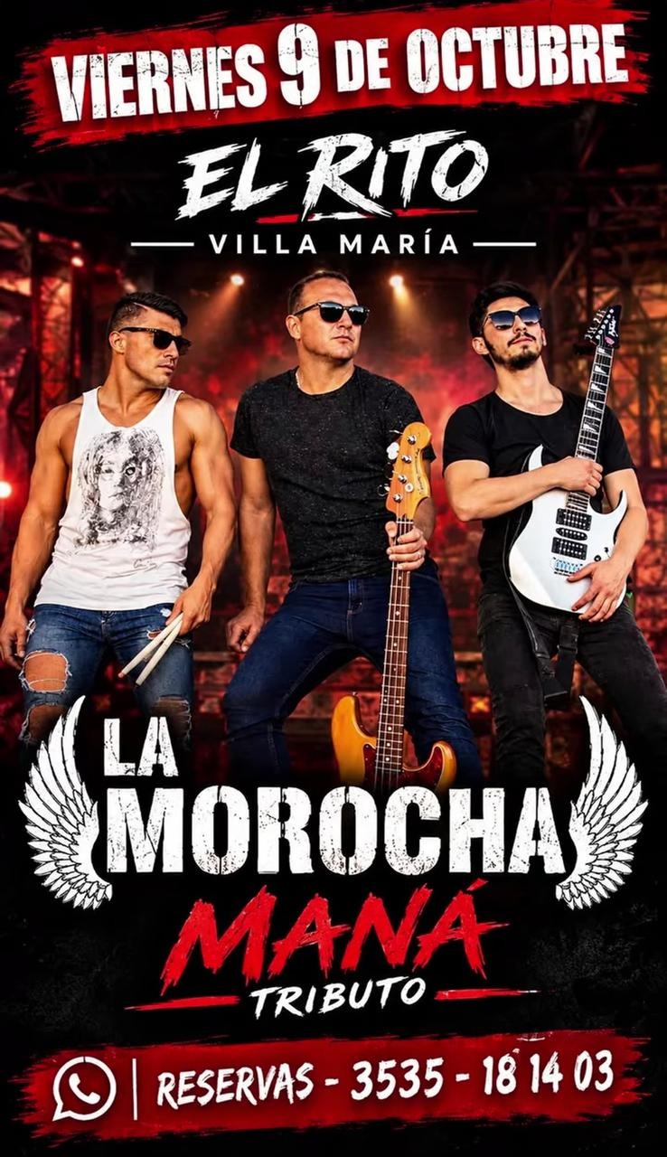 Show de La Morocha, tributo a Maná