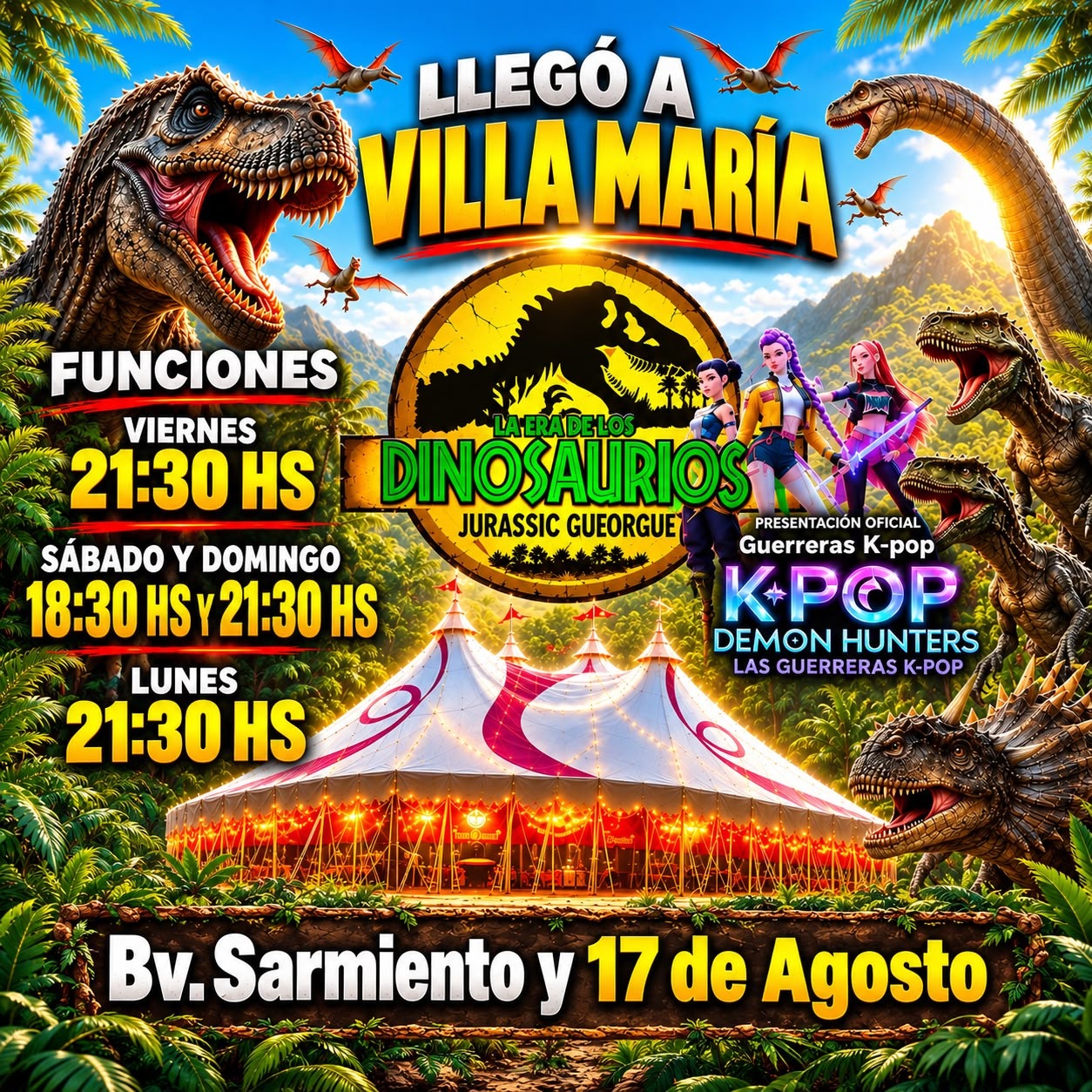 Circo «Jurassic Gueorgue»