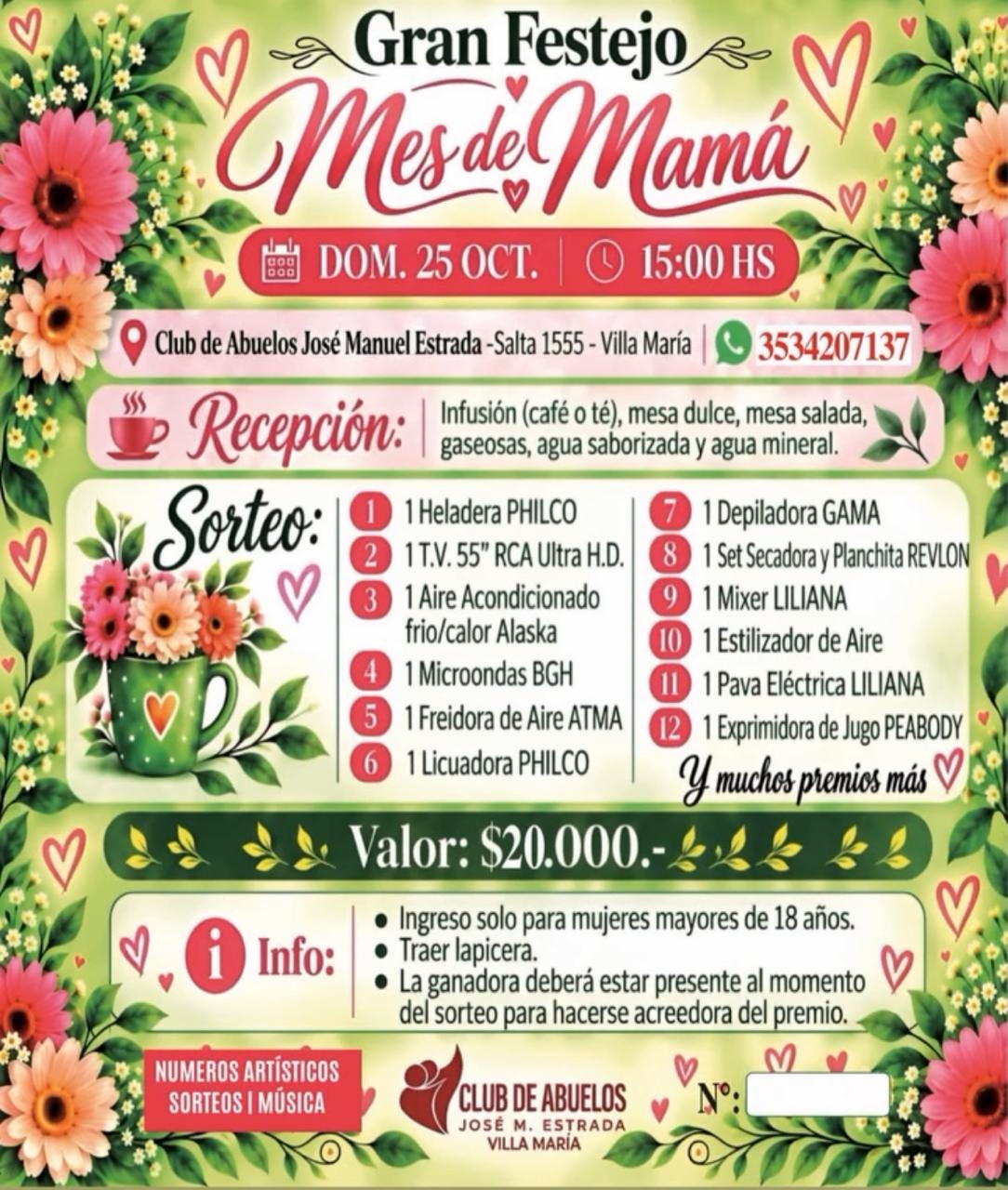 Gran Festejo por el Mes de la Mamá