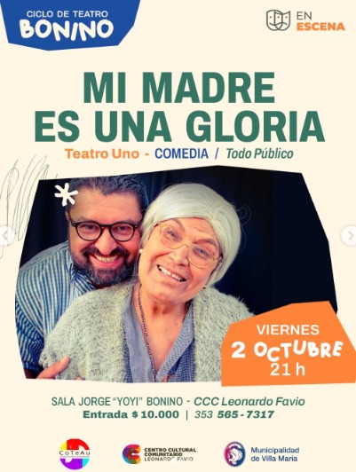 Obra «Mi madre es una Gloria»