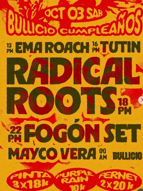 1º aniversario de Bullicio