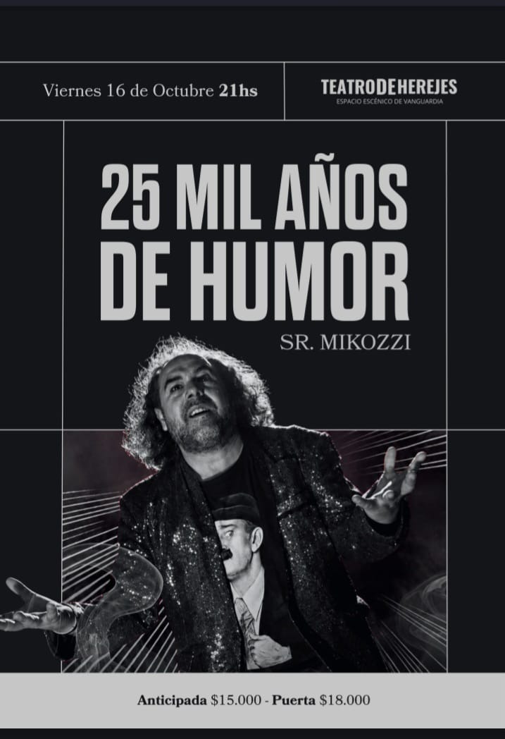Espectáculo «25 mil años de humor»