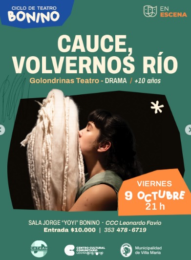 Obra «Cauce, volvernos río»