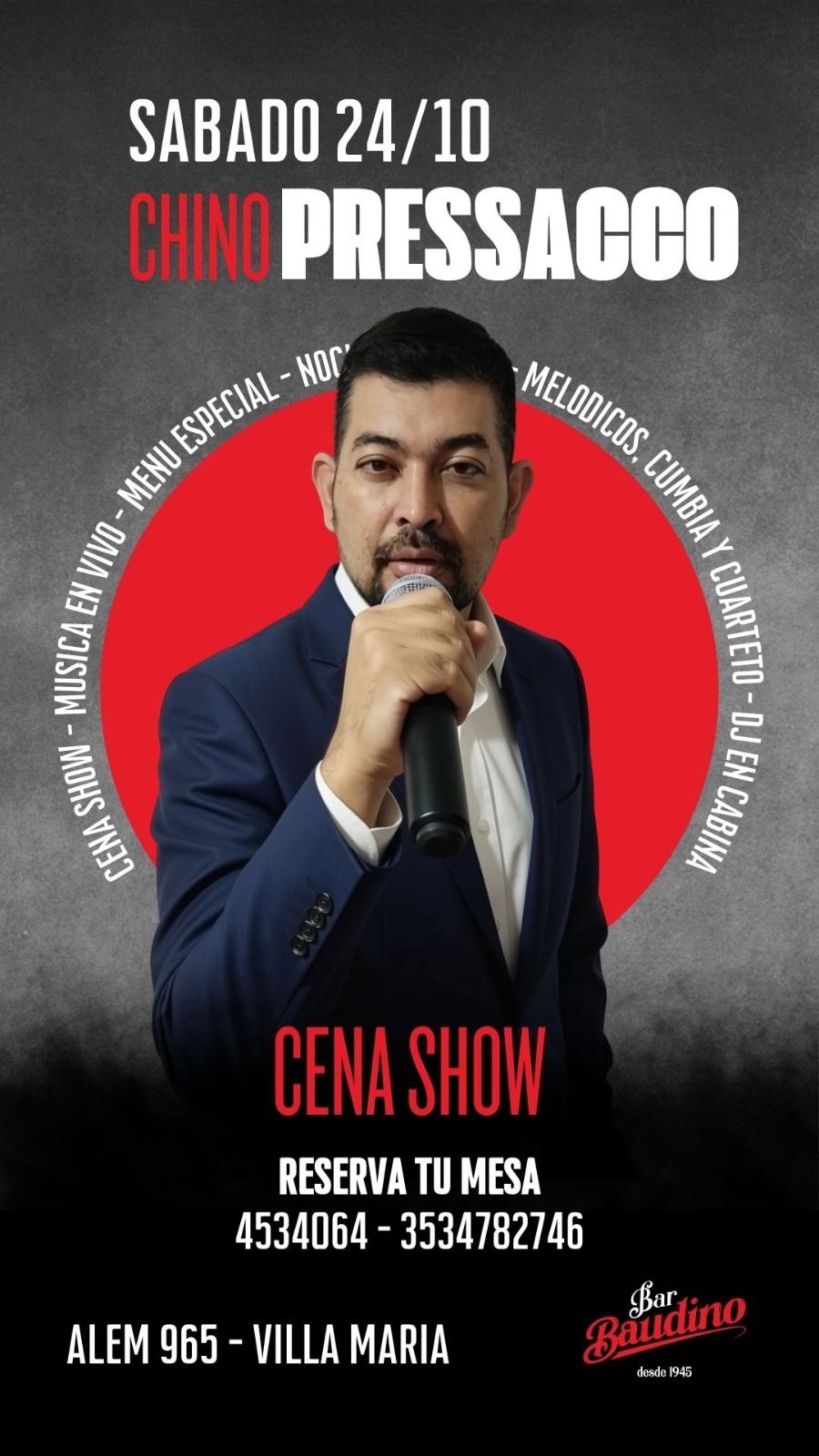 Show de Chino Pressacco