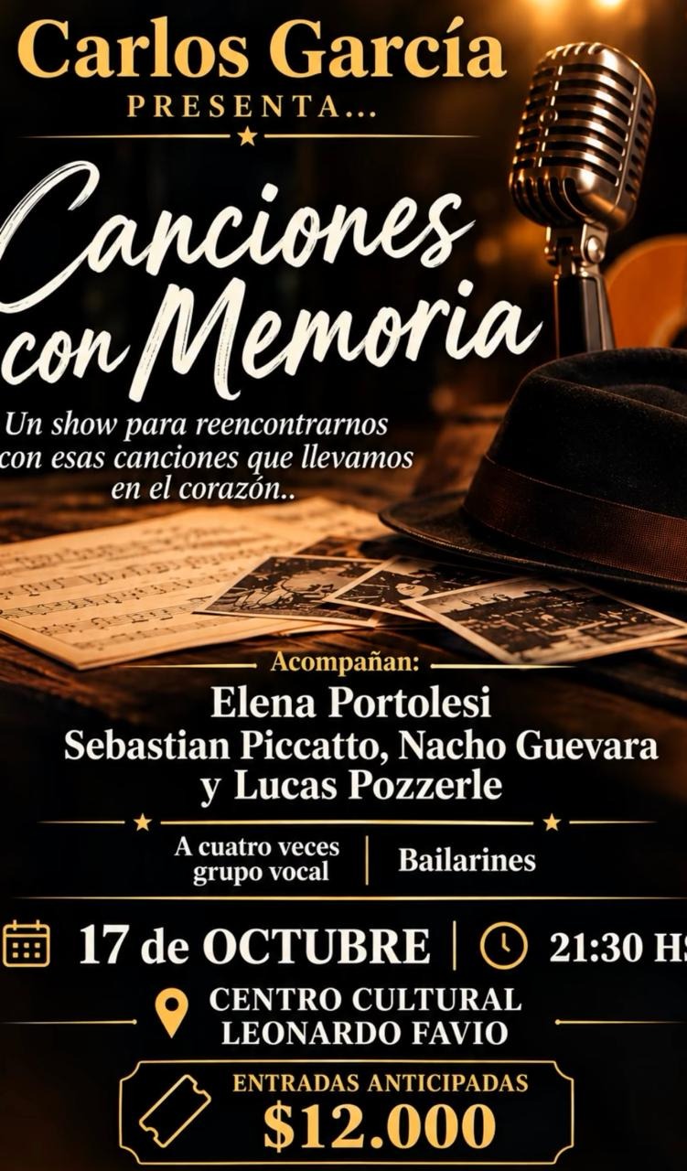 Espectáculo «Canciones con memoria»