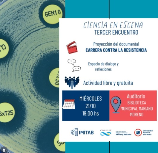 Ciclo «Ciencia en escena» con documental «Carrera contra la resistencia»