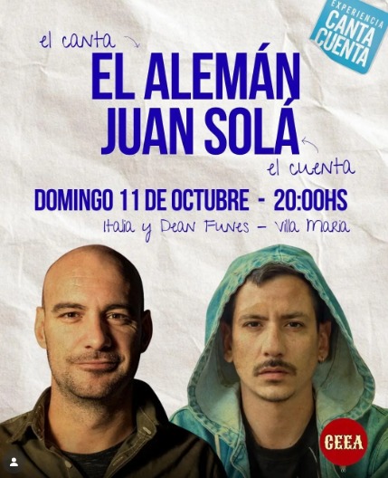 Canta El Alemán y cuenta Juan Solá