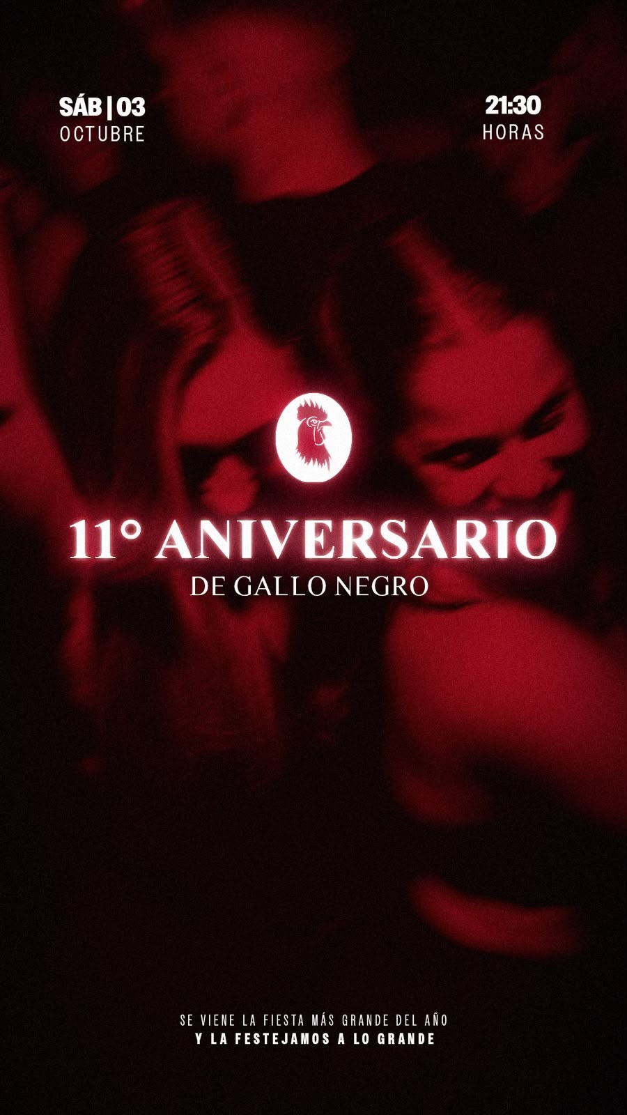 11º aniversario de Gallo Negro