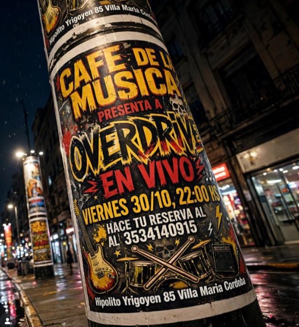 Recital acústico de Overdrive