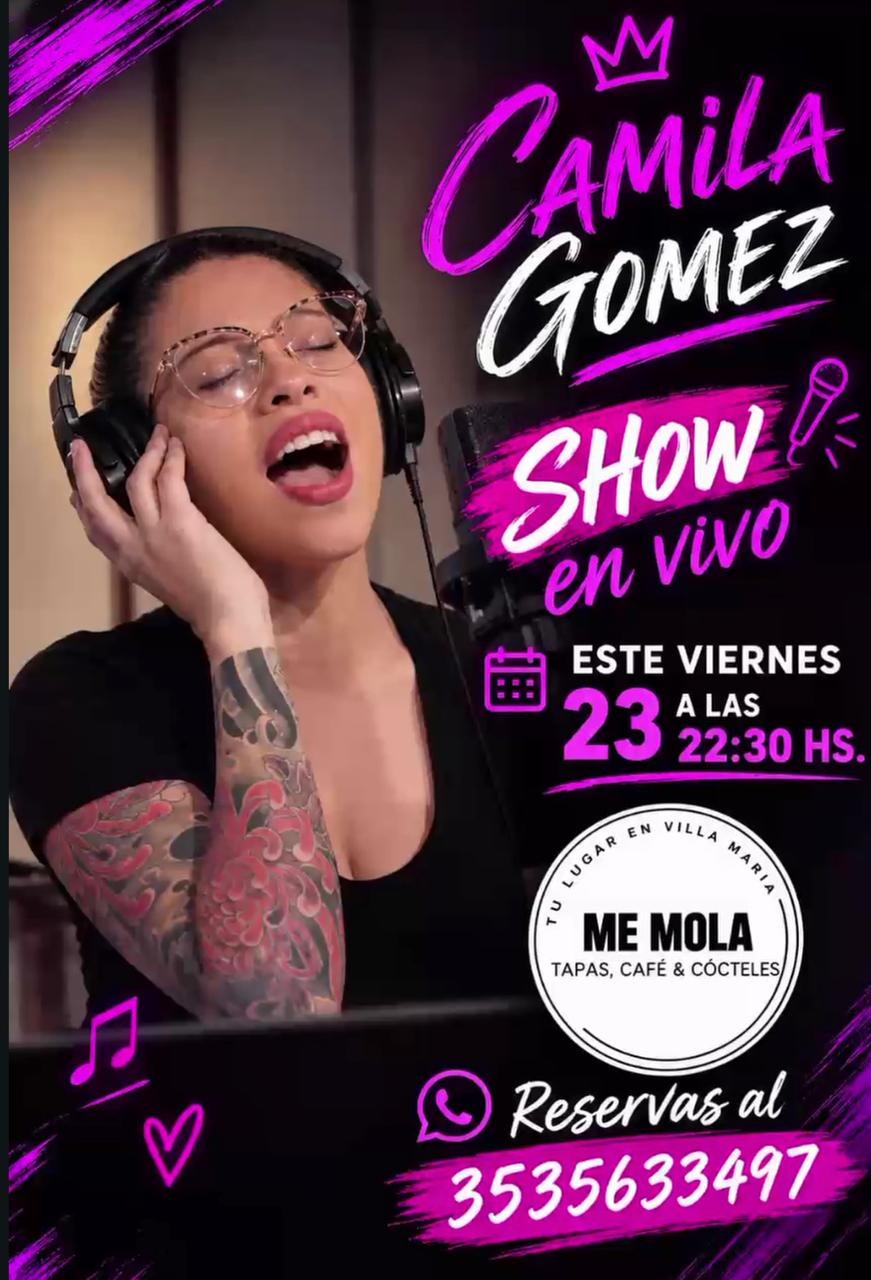 Show de Camila Gómez